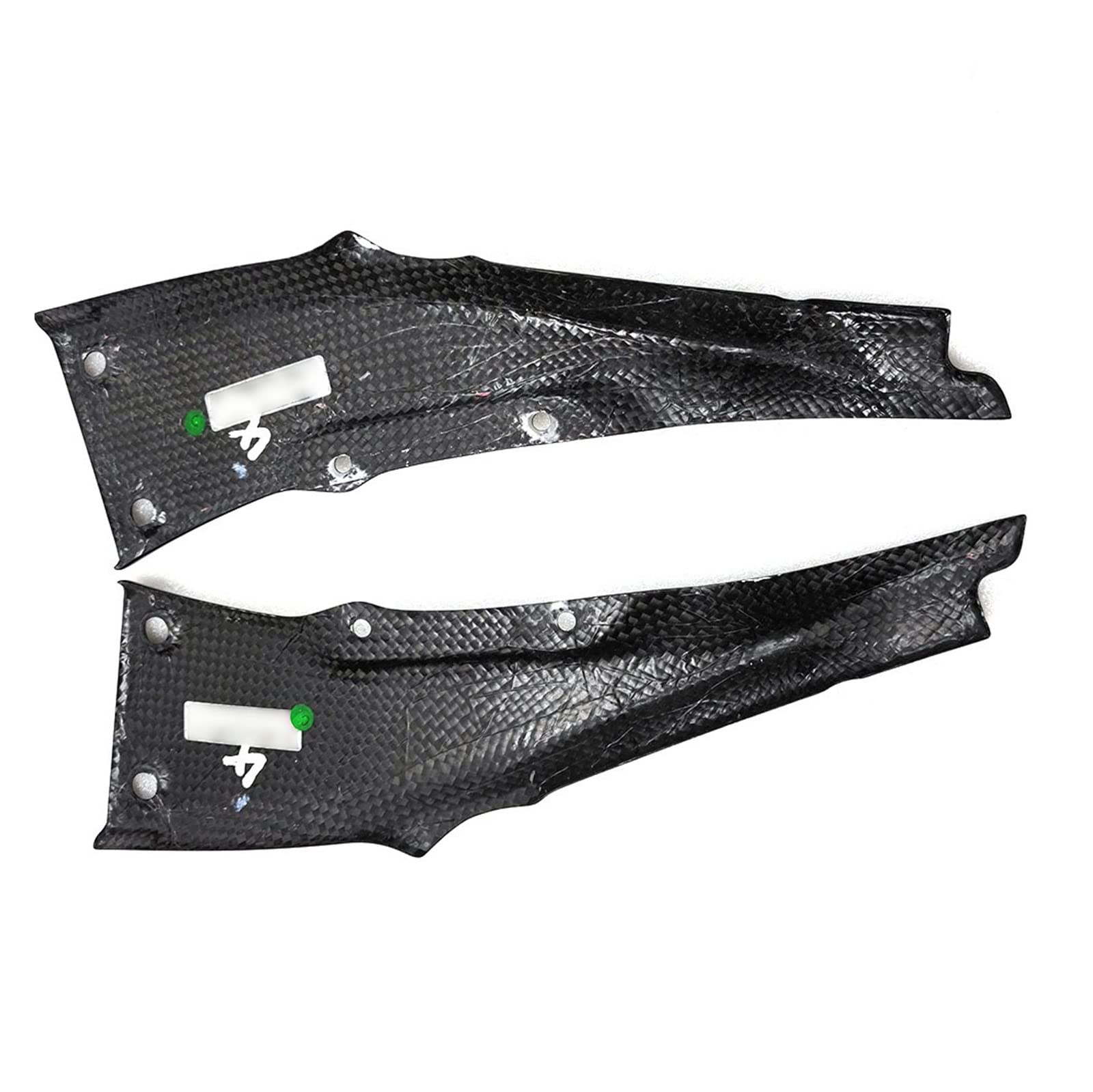 アクセサリー リアルカーボンファイバーオートバイフレーム熱